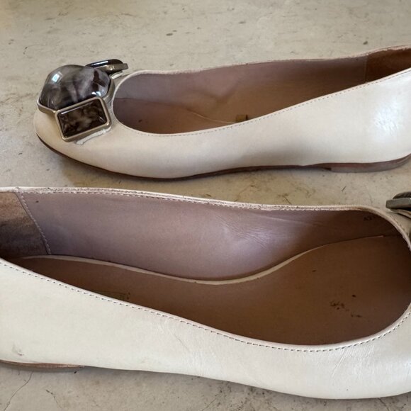 Italian Leather ballerinas Uterque with Stones 36 EU, 6 US - Picture 5 of 5